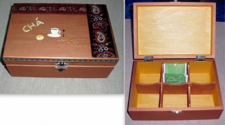 Caixa de  Chá Mod.1